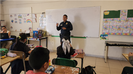 CUMPLE DARE DE LA POLICÍA MUNICIPAL 20 AÑOS DE INSPIRACIÓN Y PREVENCIÓN EN NIÑOS Y JÓVENES