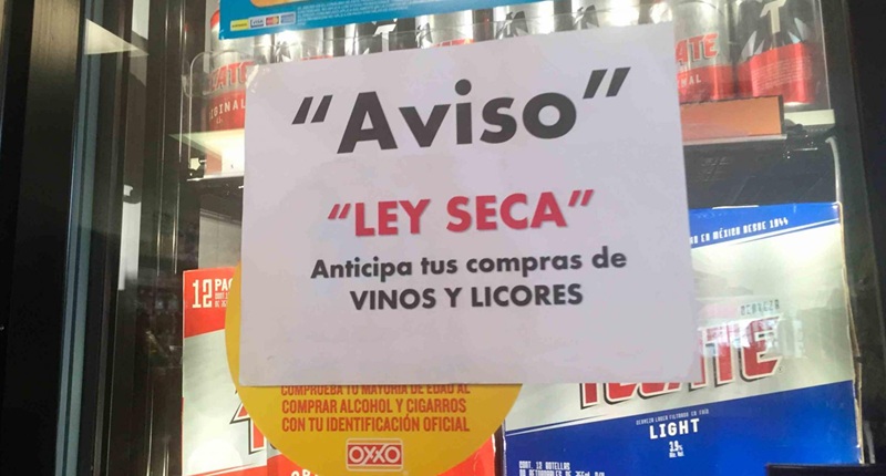 ESTAS SON LAS ALCALDÍAS DE LA CDMX QUE IMPLEMENTARÁN LA LEY SECA CON MOTIVO DE LAS CELEBRACIONES POR SEMANA SANTA