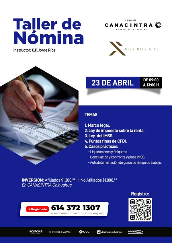 TALLER DE NOMINA