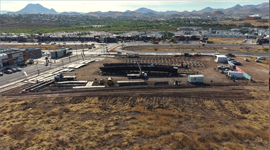 TRABAJA MUNICIPIO EN LA FABRICACIÓN DEL ARCO QUE SOSTENDRÁ LA GAZA DE INCORPORACIÓN