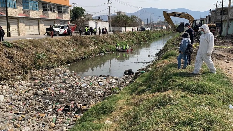 USAN CANAL DE ECATEPEC PARA TIRAR DESAPARECIDOS