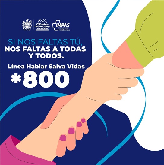 SI PASAS POR UNA CRISIS EMOCIONAL, MUNICIPIO ATIENDE MEDIANTE EL*800 CON PSICÓLOGOS EXPERTOS