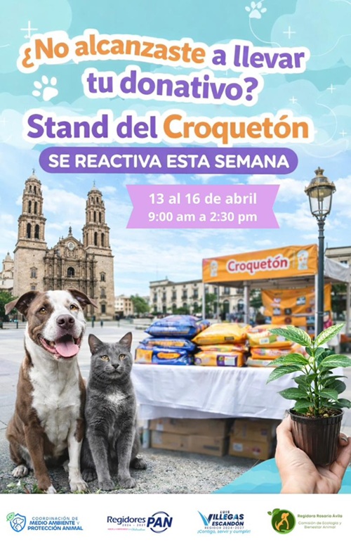¿NO ALCANZASTE A LLEVAR TU DONATIVO? VE AL STAND DEL CROQUETÓN 2026 EN PLAZA DE ARMAS