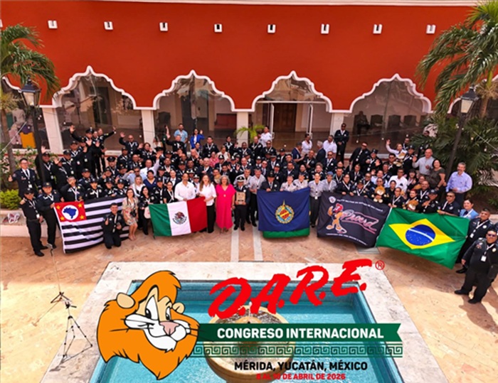 MÁS PREPARADOS PARA CUIDAR: POLICÍAS MUNICIPALES SE CAPACITAN EN CONGRESO DARE 2026