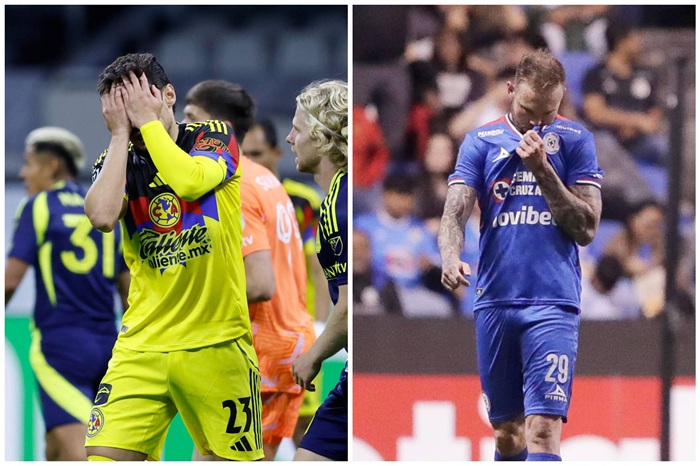 AMÉRICA Y CRUZ AZUL CONSUMARON SU FRACASO EN LA COPA DE CAMPEONES DE LA CONCACAF 