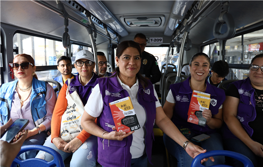 REALIZA MUNICIPIO JORNADA DE CONCIENTIZACIÓN CONTRA EL ACOSO CALLEJERO