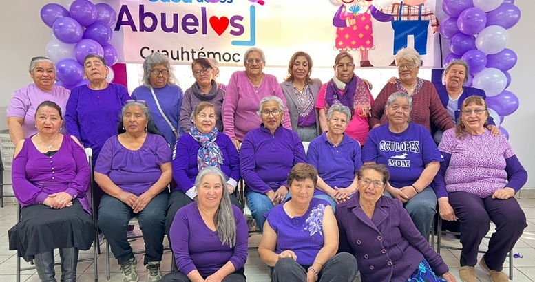 INVITAN A PERSONAS ADULTAS MAYORES A LAS CASAS DE LOS ABUELOS PARA MEJORAR SU CALIDAD DE VIDA