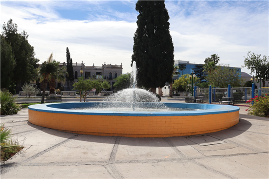 PARQUE LERDO SE MANTIENE EN CONDICIONES ÓPTIMAS MEDIANTE LABORES PERMANENTES DEL GOBIERNO MUNICIPAL