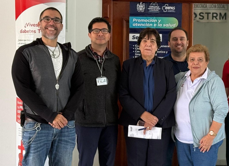 REGIDORA LUPITA BORRUEL LLEVA ATENCIÓN PREVENTIVA EN SALUD A TRABAJADORES DE TELMEX