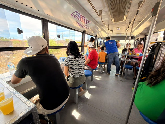 LLEGA COMEDOR MÓVIL DE NUTRICHIHUAHUA A MÁS COLONIAS DE LA CAPITAL