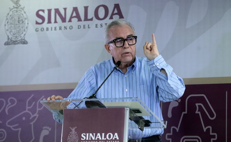 EL GOBERNADOR DE SINALOA RUBEN ROCHA MOYA FUÉ ACUSADO POR EE. UU-. POR VÍNCULOS CON EL NARCO.