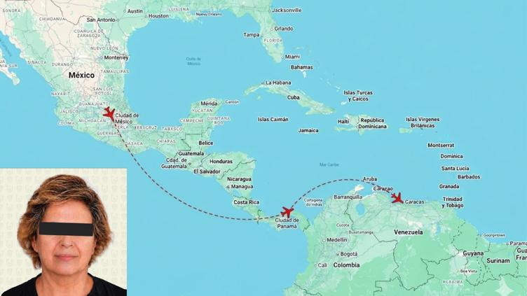 ESTE FUE EL RECORRIDO DE LA SUEGRA DE EX REINA DE BELLEZA