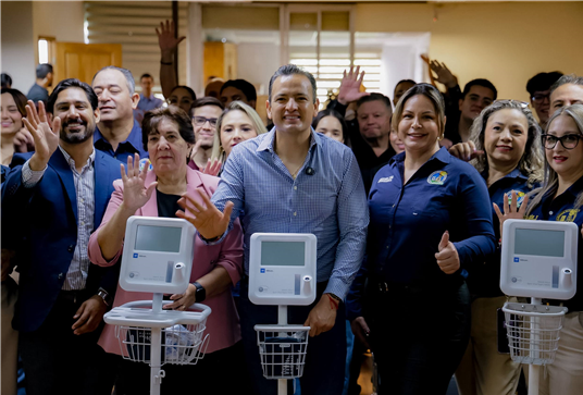 FORTALECER LA SALUD ES PRIORIDAD: MARCO BONILLA CUMPLE CON ENTREGA DE MONITORES PEDIÁTRICOS PARA ÁREA DE PEDIATRÍA DEL IMSS