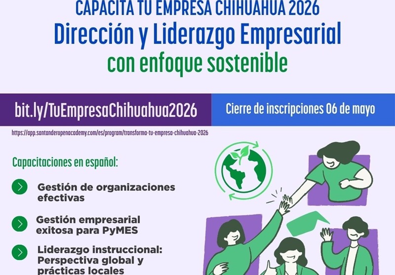 INICIA ESTADO CAPACITACIONES EMPRESARIALES INTERNACIONALES GRATUITAS