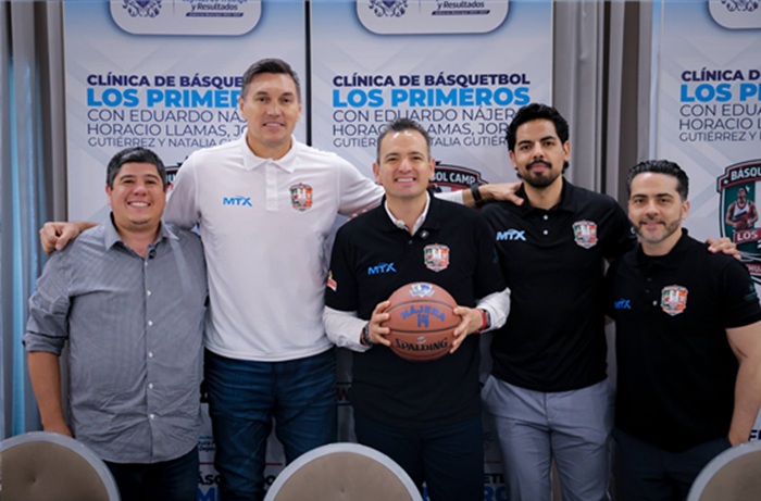 HACEN EQUIPO ALCALDE MARCO BONILLA Y EL BASQUETBOLISTA LALO NÁJERA PARA IMPULSAR A NIÑAS Y NIÑOS EN EL BÁSQUETBOL