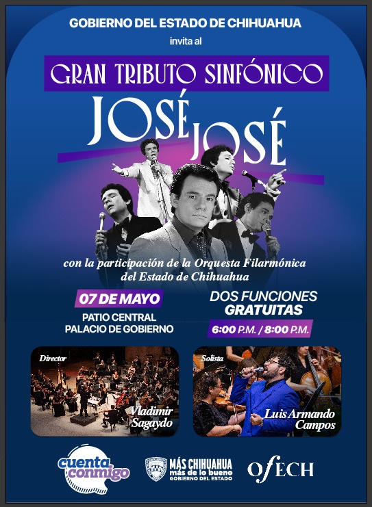 MARU CAMPOS INVITA A CONCIERTO CON MOTIVO DEL DÍA DE LAS MADRES EN PALACIO DE GOBIERNO