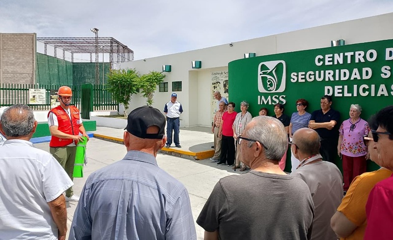 PARTICIPÓ IMSS CHIHUAHUA EN EL PRIMER SIMULACRO NACIONAL DE PROTECCIÓN CIVIL 2026 