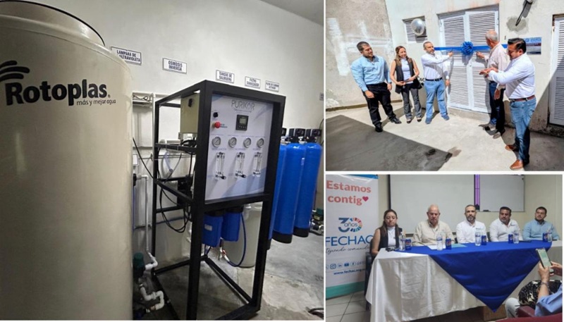 FECHAC IMPULSA AGUA SEGURA EN HOSPITAL DE DELICIAS CON SISTEMA DE ÓSMOSIS INVERSA