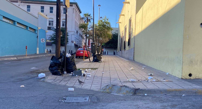 AFECTA BASURA LA IMAGEN URBANA DEL CENTRO HISTÓRICO