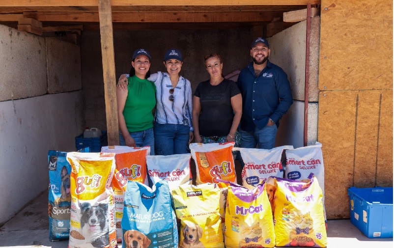 ENTREGAN PRIMERA CARGA DEL CROQUETÓN A REFUGIOS DE ANIMALES VULNERABLES