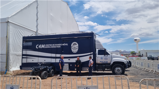 COMIENZA DIRECCIÓN DE SEGURIDAD PÚBLICA MUNICIPAL OPERATIVO EN LA FERIA SANTA RITA 2026