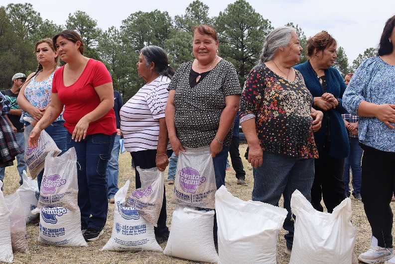 FORTALECE SPYCI PRODUCCIÓN ALIMENTARIA Y ACTIVIDADES AGRÍCOLAS EN CINCO COMUNIDADES DE MADERA