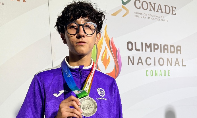 OBTIENE ALUMNO DEL SEA DE COBACH SUBCAMPEONATO EN TAEKWONDO EN OLIMPIADA NACIONAL CONADE 2026
