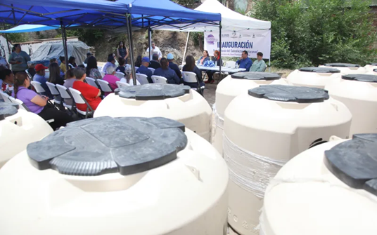 INAUGURAN JCAS Y MUNICIPIO DE SAN FRANCISCO DEL ORO REHABILITACIÓN DEL SUBCOLECTOR CANTARANAS