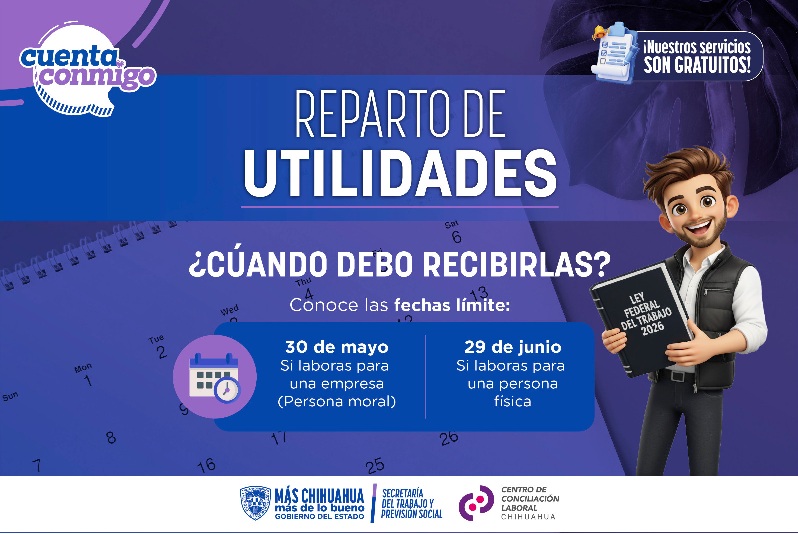 ESTE SÁBADO ES LA FECHA LÍMITE PARA LA ENTREGA DE UTILIDADES: STPS