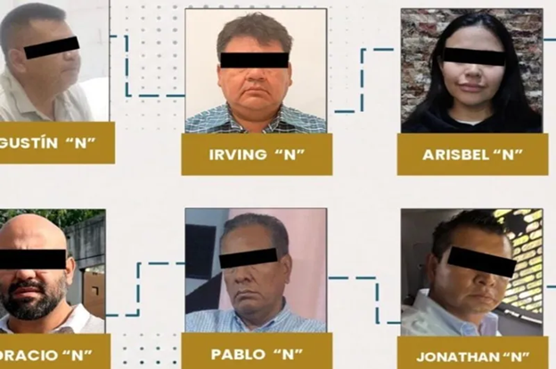 CINCO EXFUNCIONARIOS DE MORELOS SON ACUSADOS POR SU PRESUNTA PARTICIPACIÓN EN EL DELITO DE DELINCUENCIA ORGANIZADA
