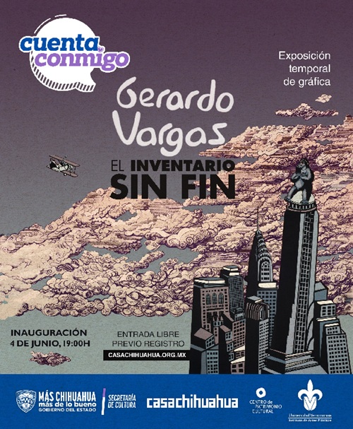 LLEGA A CASA CHIHUAHUA LA EXPOSICIÓN EL INVENTARIO SIN FIN DE GERARDO VARGAS