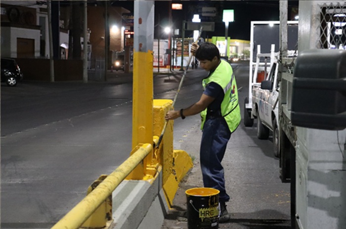 CUMPLE MARCO BONILLA CON UNA CIUDAD MÁS LIMPIA Y ORDENADA; REHABILITAN PUENTE DE TECNOLÓGICO Y JUAN ESCUTIA