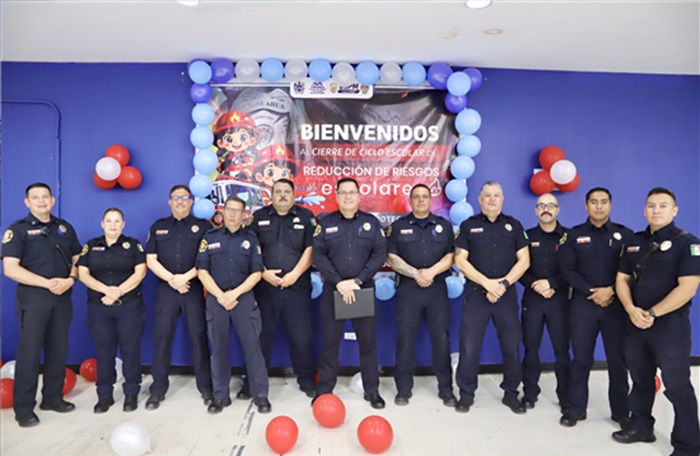 FORTALECE MUNICIPIO CULTURA DE LA PREVENCIÓN; CONCLUYEN MÁS DE 5 MIL ESTUDIANTES PROGRAMA DE BOMBEROS