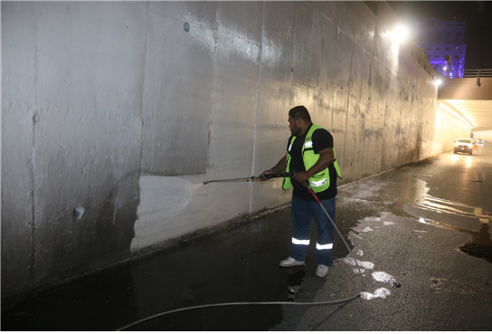 MUNICIPIO LAVA TÚNEL DE AVENIDA INDEPENDENCIA PARA MEJORAR LA IMAGEN URBANA