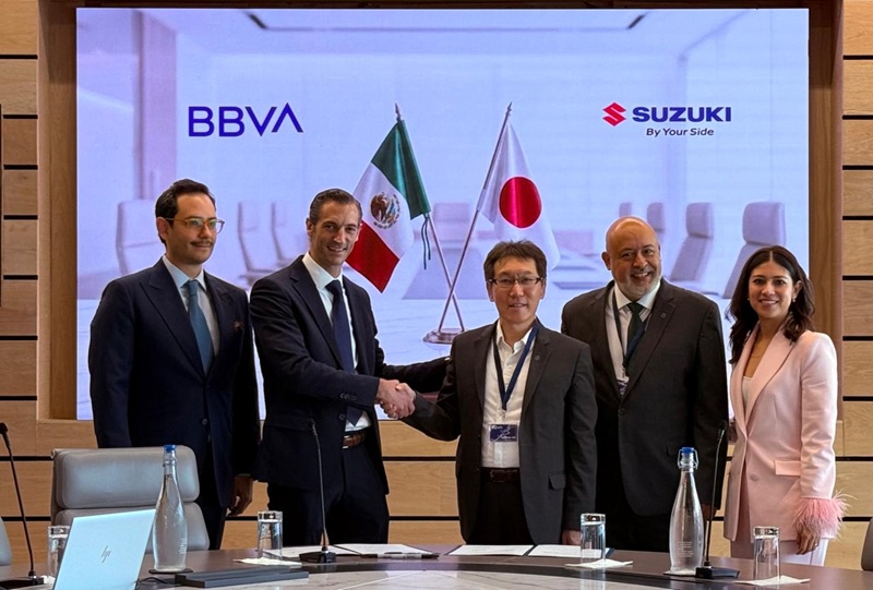 BBVA MÉXICO Y SUZUKI SELLAN ALIANZA POR 4,865 MDP Y POTENCIAN ESTRATEGIA DE FINANCIAMIENTO AUTOMOTRIZ
