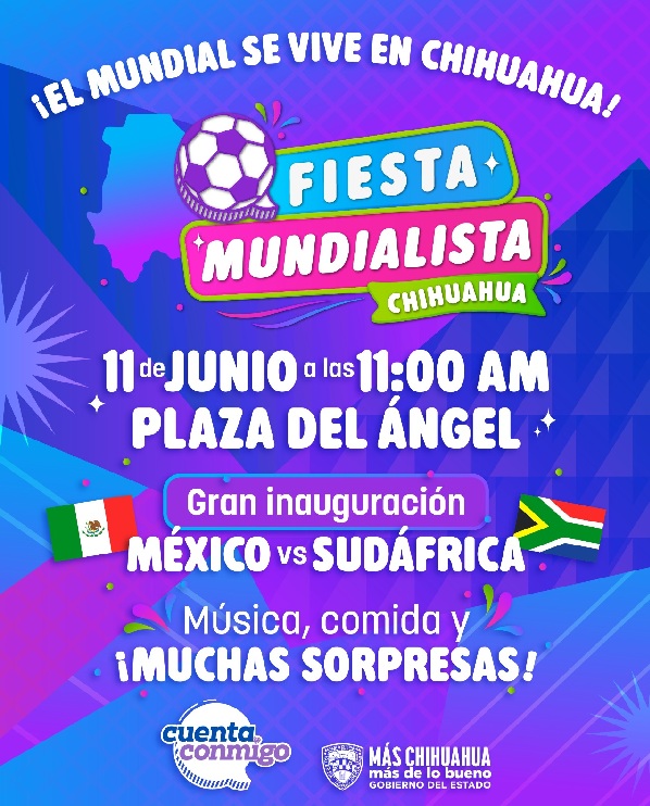 GOBIERNO DEL ESTADO INVITA A VIVIR FIESTA MUNDIALISTA SEGURA