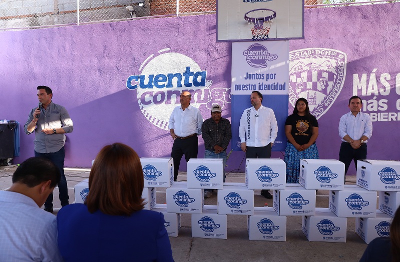 LLEVA SPYCI APOYOS ALIMENTARIOS A FAMILIAS INDÍGENAS DE LOS ASENTAMIENTOS OASIS Y MARTÍN LÓPEZ