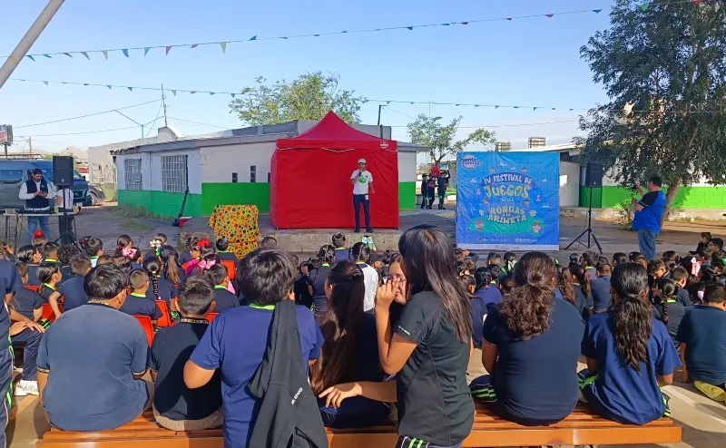 PARTICIPAN MÁS DE 3 MIL 700 NIÑAS Y NIÑOS EN ACTIVIDADES DEL FESTIVAL DE JUEGOS “DE LAS RONDAS A LA ARIWÉTA”