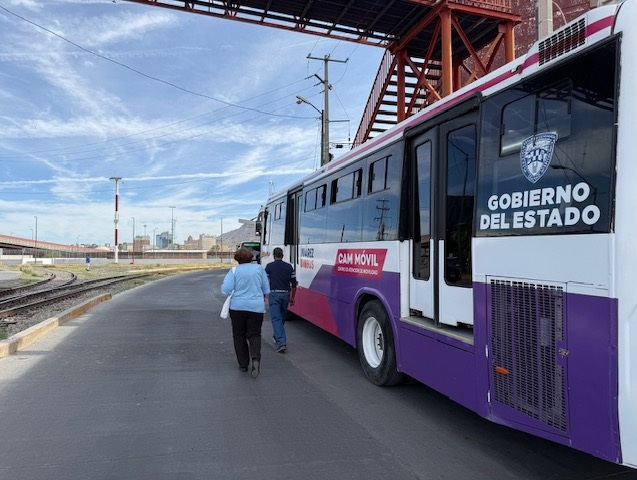 LLEGA CAM MÓVIL DEL JUÁREZBUS A COLONIA LA CUESTA