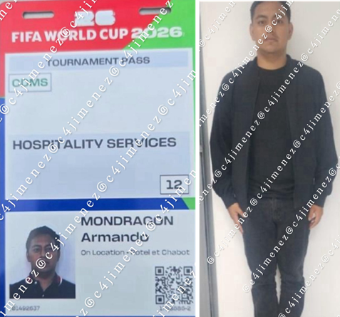 DETIENEN A HOMBRE QUE RENTABA SU ACREDITACIÓN DEL MUNDIAL 2026 EN REDES SOCIALES