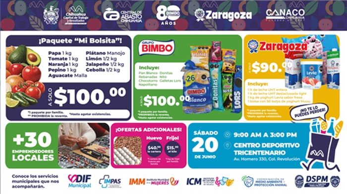 SE SUMA EMPRESA ZARAGOZA AL MERCADITO MÁS BARATO; DAN A CONOCER PAQUETES Y PRECIOS PARA LA TERCERA EDICIÓN