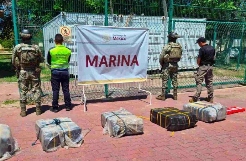 EN EL PUERTO DE MANZANILLO FUERON ASEGURADOS 270 KILOS DE COCAÍNA