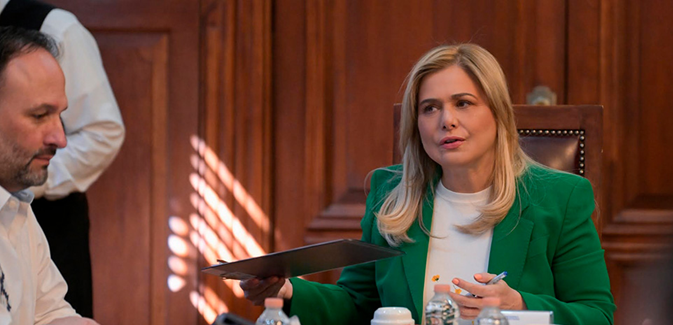 MARU CAMPOS, PIDIÓ “NO PERMITIR QUE SE OLVIDE” EL CASO DEL GOBERNADOR DE SINALOA CON LICENCIA, RUBÉN ROCHA MOYA