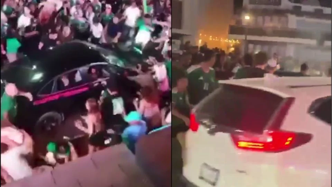 17 PERSONAS RESULTARON HERIDAS EN CABO SAN LUCAS, POR UN ATROPELLAMIENTO MASIVO DURANTE LOS FESTEJOS DEL MUNDIAL 2026