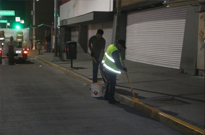 REFUERZA MUNICIPIO LIMPIEZA Y MANTENIMIENTO DEL CENTRO HISTÓRICO CON OPERATIVO INTENSIVO