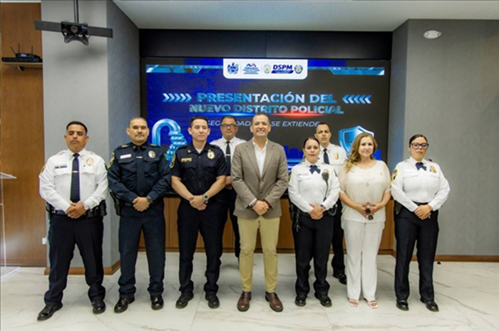 MARCO BONILLA CUMPLE CON SEGURIDAD: PRESENTA DISTRITO LEÓN DE LA POLICÍA MUNICIPAL