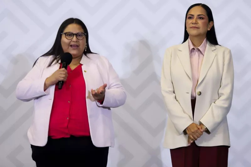 ARIADNA MONTIEL Y CITLALLI HERNÁNDEZ ENCABEZARON LA RECEPCIÓN DE LOS REGISTROS DE ASPIRANTES DE MORENA