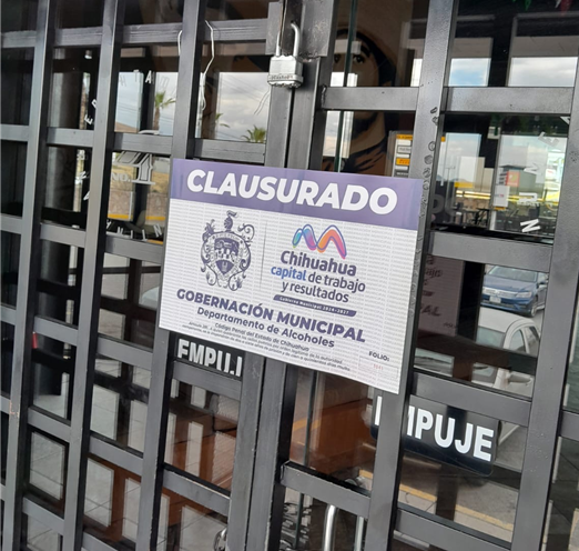 CUATRO CLAUSURAS Y 19 ACTAS A NEGOCIOS EN OPERATIVO DE GOBERNACIÓN MUNICIPAL