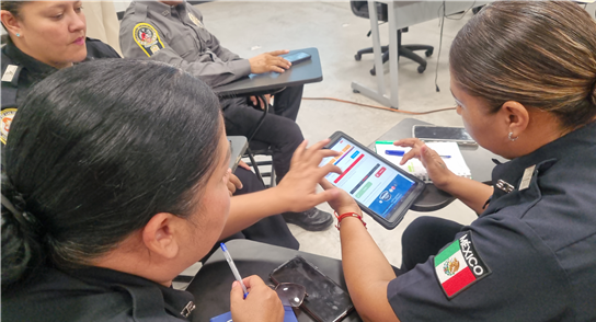  FORTALECE POLICÍA MUNICIPAL ATENCIÓN A VÍCTIMAS CON NUEVA APLICACIÓN TECNOLÓGICA