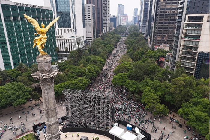 ALTERNATIVAS CON PANTALLAS: CRUCE DE PASEO DE LA REFORMA E INSURGENTES, MONUMENTO A LA REVOLUCIÓN Y LA INTERSECCIÓN DE BUCARELI CON REFORMA